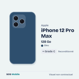 Apple iPhone 12 Pro Max 128 Go Bleu - Grade C