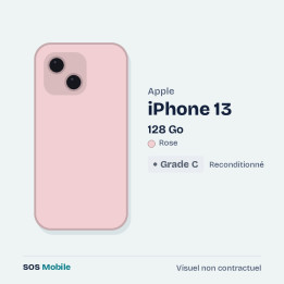 Apple iPhone 13 128 Go Rose - Grade C