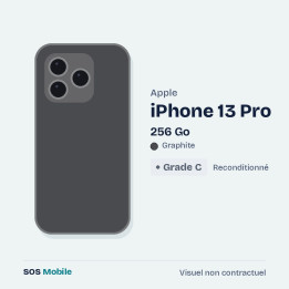 Apple iPhone 13 Pro 256 Go Graphite - Grade C