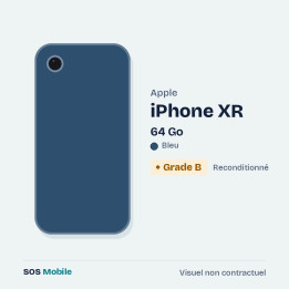 Apple iPhone XR 64 Go Bleu - Grade B