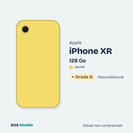 Apple iPhone XR 128 Go Jaune - Grade B
