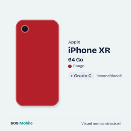 Apple iPhone XR 64 Go Rouge - Grade C